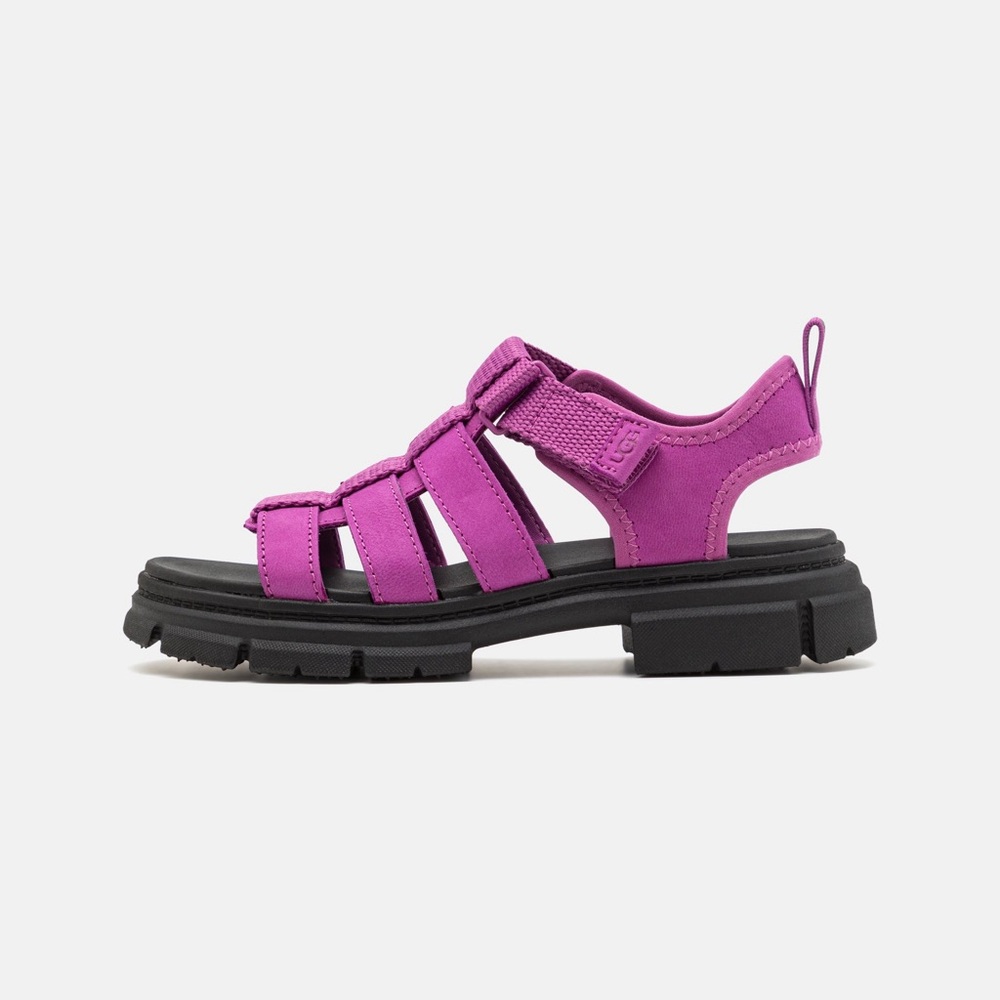 UGG Ashton Multistrap Junior’s Women’s Fuchsia Sandals size junior 6 women 7.5